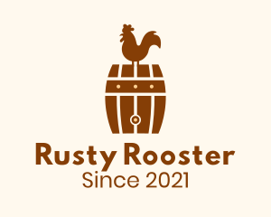 Barrel Rooster Farm logo design