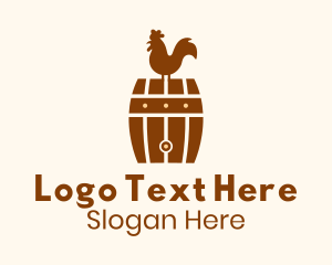 Barrel Rooster Farm Logo