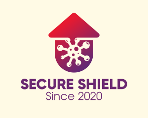 Protection - Virus Home Protection logo design