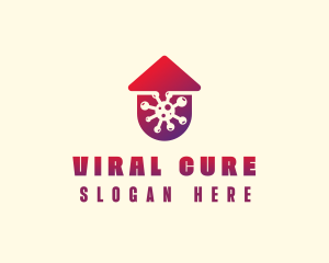 Disease - Virus Defense Protection logo design