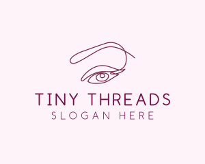 Dreamy Eyelash Brows  logo design