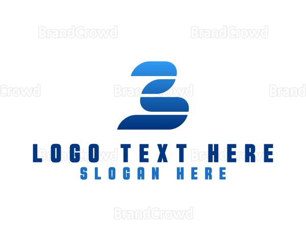 Number 3 Business Brand Logo