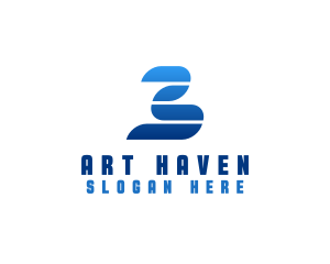 Number 3 Business Brand logo design