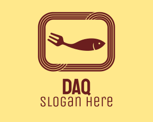 Seafood Fish Plate Logo