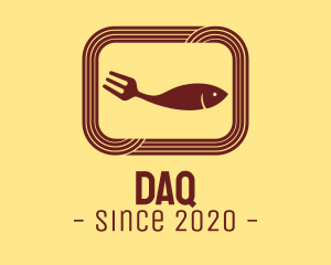 Asian - Seafood Fish Plate logo design