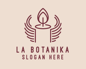 Spiritual - Handcrafted Candlestick Decor logo design