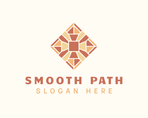 Paving - Pattern Tile Paving logo design