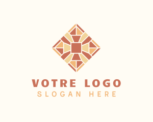 Floor - Pattern Tile Paving logo design