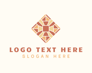 Interior Design - Pattern Tile Paving logo design