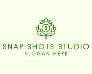Leaf Photography Camera logo design