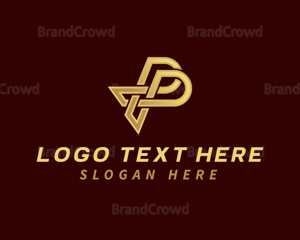 Premium Logistic Letter P Logo