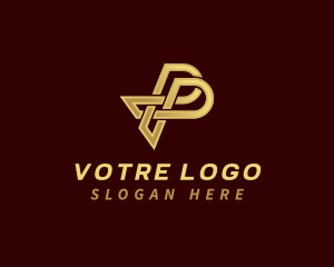 Express - Premium Logistic Letter P logo design