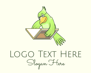 Professor - Bird Book Library logo design