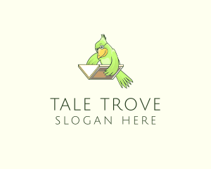 Storybook - Bird Book Library logo design