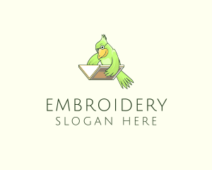 Bird Book Library Training logo design