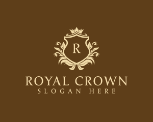 Ornamental Royal Crown logo design