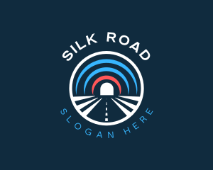 Road Tunnel Traffic logo design