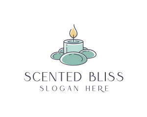 Aromatherapy - Aromatherapy Spa Candlelight logo design