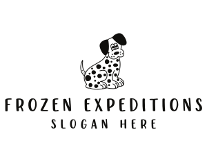 Dalmatian Dog Pet logo design