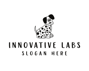 Dalmatian Dog Pet logo design