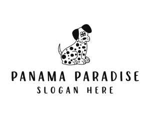 Dalmatian Dog Pet logo design