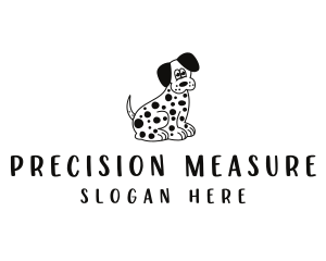 Dalmatian Dog Pet logo design