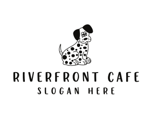 Dalmatian Dog Pet logo design