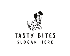 Dalmatian Dog Pet logo design