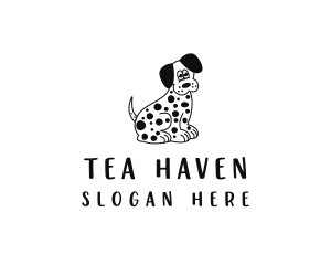 Dalmatian Dog Pet logo design