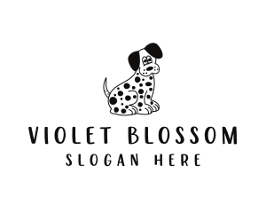 Dalmatian Dog Pet logo design