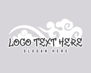 Clothing - Street Art Cloud Graffiti logo design