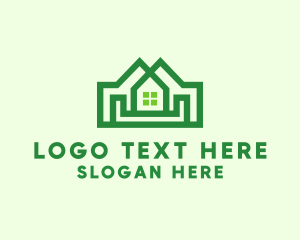 Realtor - Double House Realtor logo design