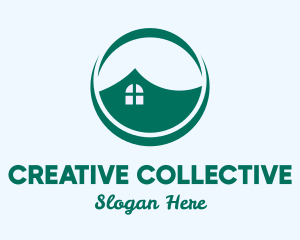 Creative Green Housing logo design