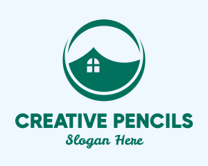 Creative Green Housing logo design