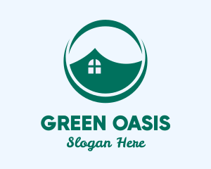 Creative Green Housing logo design