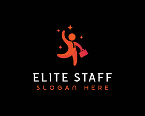 Staff - Corporate Career Worker logo design