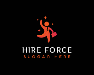 Employer - Corporate Career Worker logo design