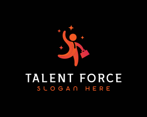 Workforce - Corporate Career Worker logo design
