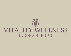 Rose Beauty Wellness logo design