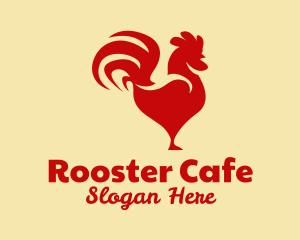 Rooster - Red Rooster Chicken logo design