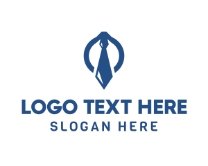 Officer - Corporate Tie Suit logo design