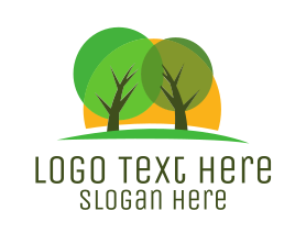 Tree - Green Tree Park logo design