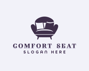 Interior Design Sofa Chair logo design