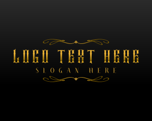 Gothic - Luxury Gothic Boutique logo design