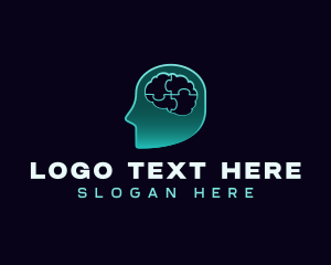 Mind - Human Mind Puzzle logo design