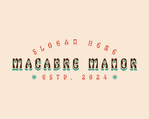 Retro Hippie Brand Logo