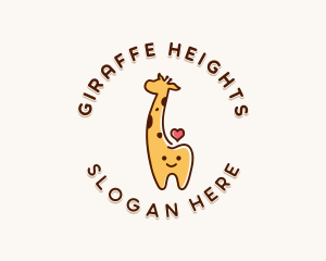 Giraffe Dental Clinic logo design