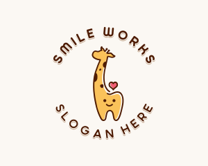 Dental - Giraffe Dental Clinic logo design