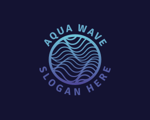 Modern Waves Technology logo design