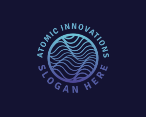 Modern Waves Technology logo design